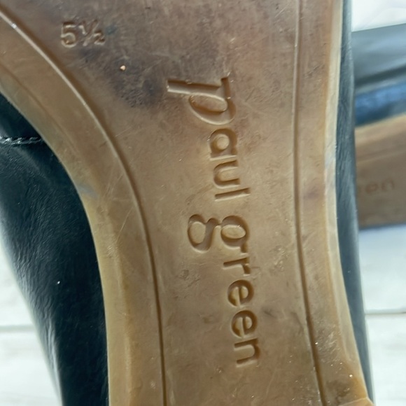 Paul Green Butter Soft Black Leather Adele Loafer - Picture 9 of 13